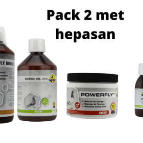 Pack 2 met Hepasan Pro Bel Fly